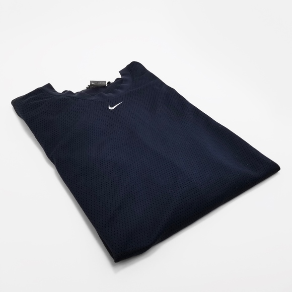 Nike | Shirts | Nike Navy Blue Mesh 
